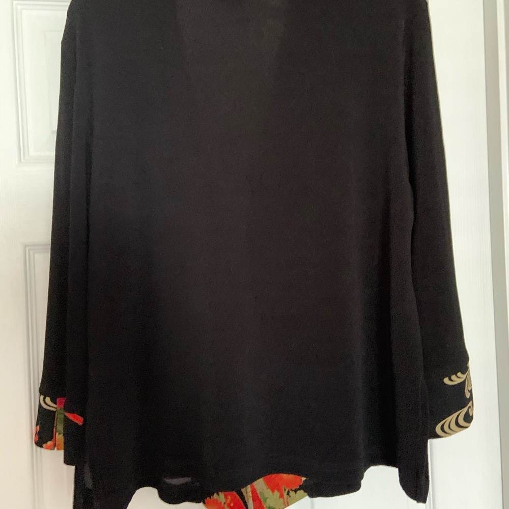 Soft Surroundings Jacket Beautiful Asian Style - image 5